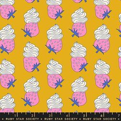Strawberry Whip in Goldenrod