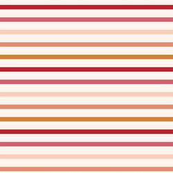 Large Valentine Stripes in Cream