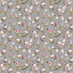 Little Tossed Floral in Grey