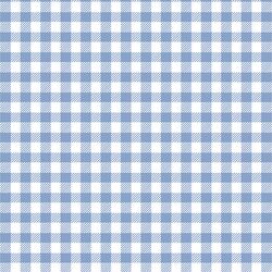 Small Buffalo Plaid in Cornflower