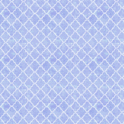 Scallop Grid in Blue