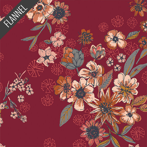Constant Companion Flannel in Heart