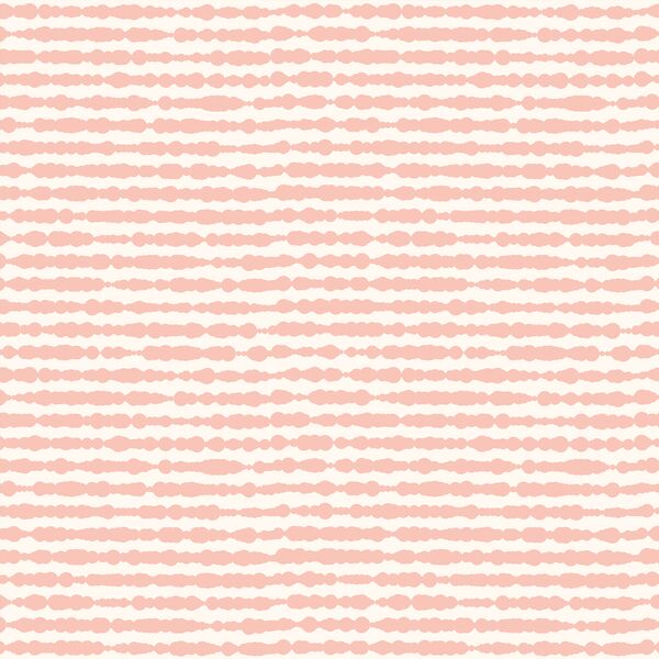 Little Dotted Stripe in Fresh Peach