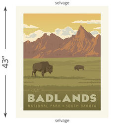 Badlands Poster Panel (2019)