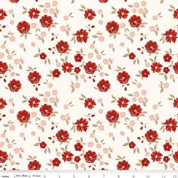 Floral in Cream