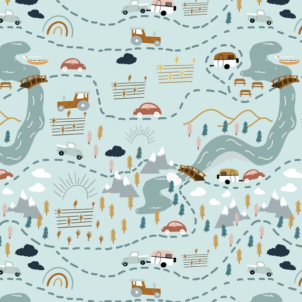 Map in Sky