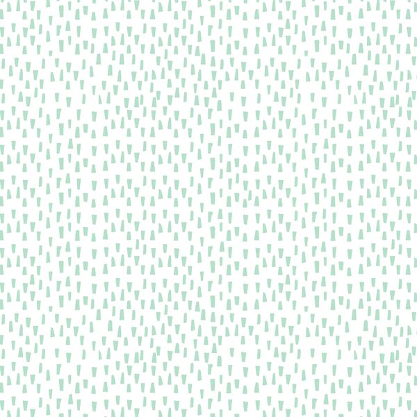 Small Spines in Mint Kiss on White