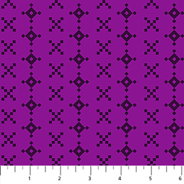Treasure Map in Violet
