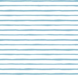 Artisan Stripe in Breeze on White