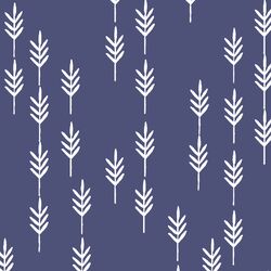 Wild Field in Indigo
