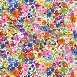 Packed Floral in Multi