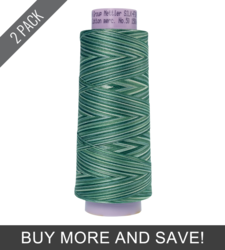 Spruce Pines (9090-9819) - Silk Finish Cotton Multi 50wt - 1500 Yards (2 Pack)