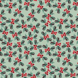 Winter Holly in Pine Green