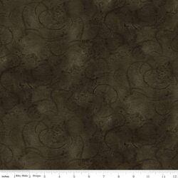 Painter's Watercolor Swirl in Charcoal