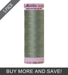 Vintage Blue (9105-1214) - Silk Finish Cotton 50wt - 164 Yards (5 Pack)