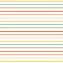 Sweet Stripes in Peachy Sunflower Girl