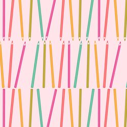 Colored Pencils in Pink