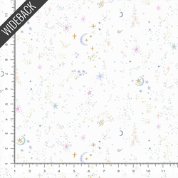Starry Night Wideback in White