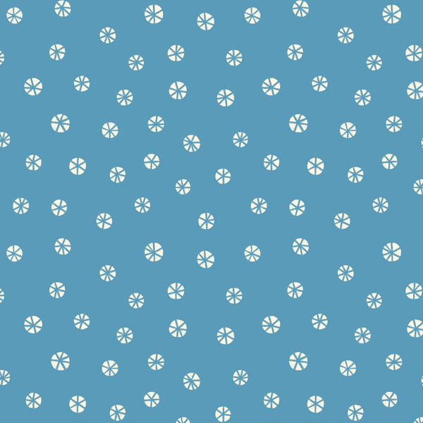 Snow Fall in Blue