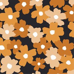 Large Fall Floral in Spooky
