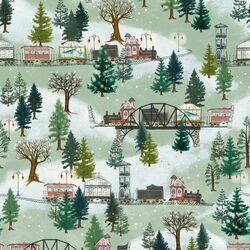 Christmas Trains in Holiday