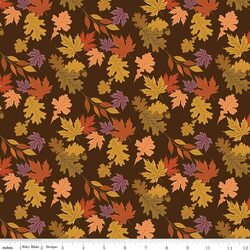 Leaves in Brown