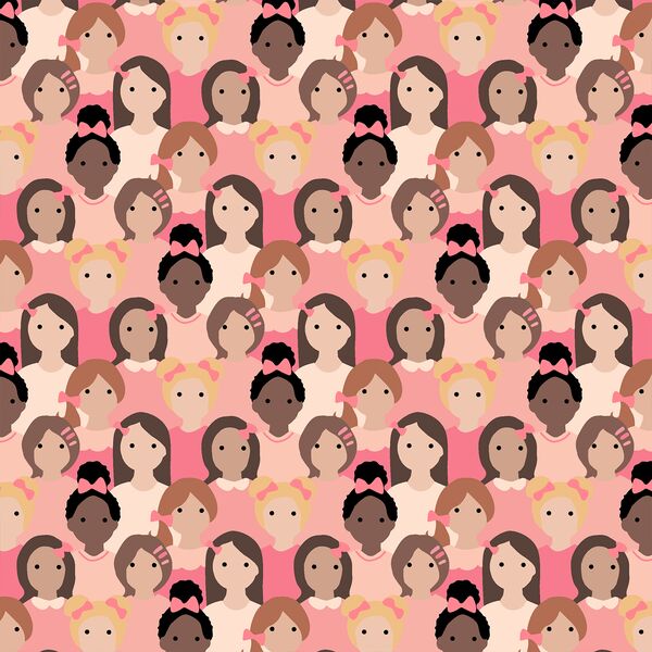 Bow Girls in Pink