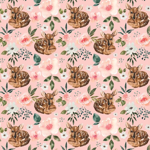 Little Deer in Pink