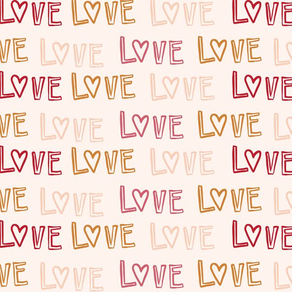 Large Love Love Love in Valentine