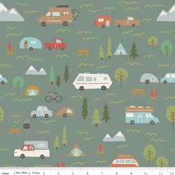 Campers in Green