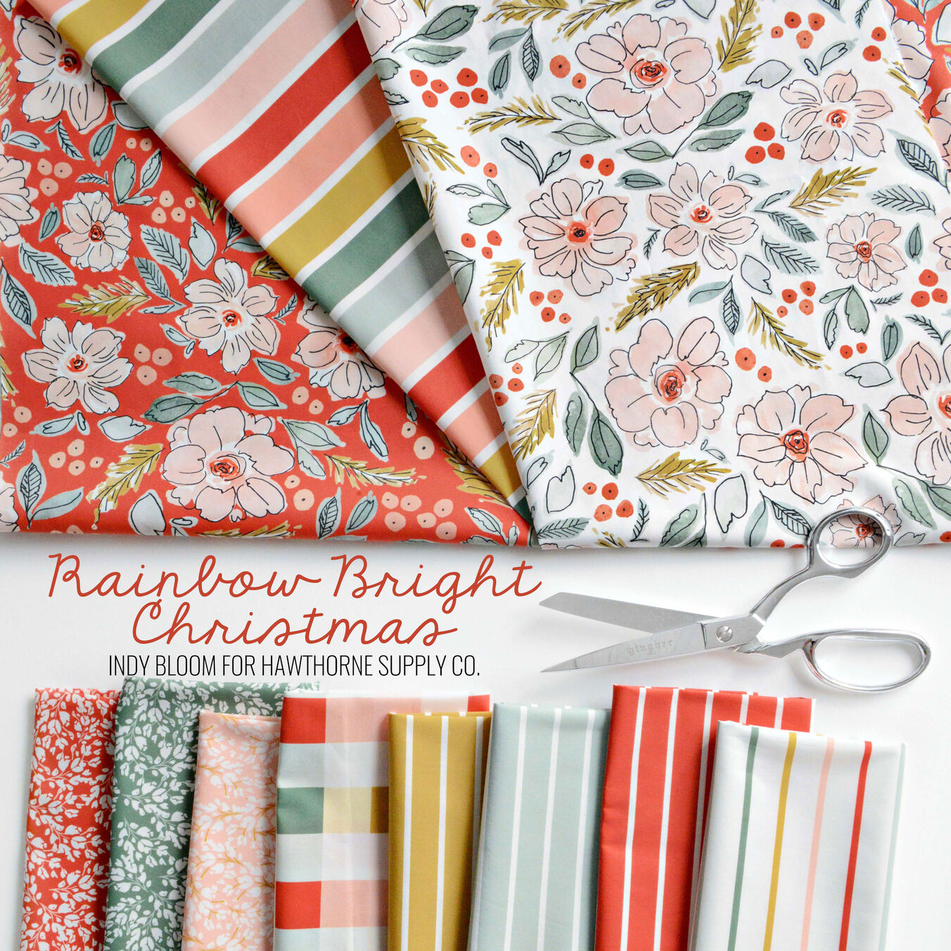 Rainbow Bright Christmas Poster Image