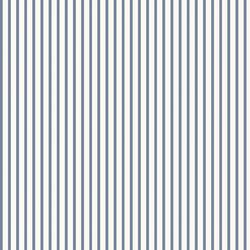 Sailor Stripe in Troposphere Blue on Ivory