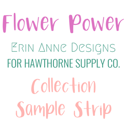 Flower Power Sample Strip