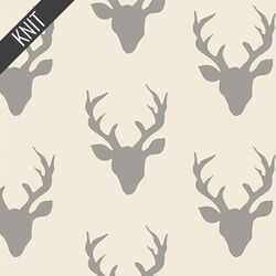 Buck Forest Knit in Silver