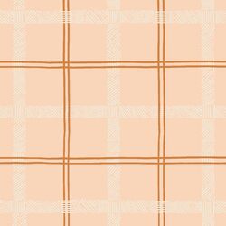 Textured Tartan in Frosted Pink