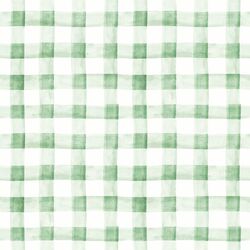 Large Garden Gingham in Fresh Green