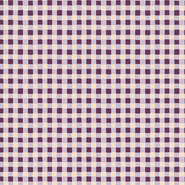Tiled Gingham in Purple