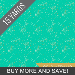Clusters in Paradise Metallic - 15 Yard Bolt