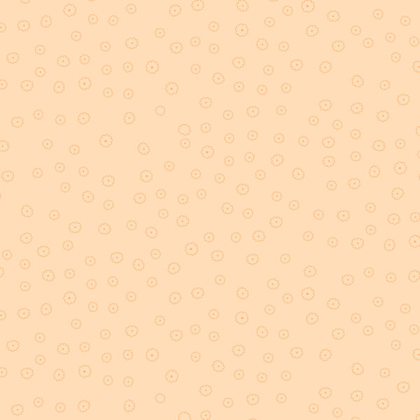 Tiny Flowers in Peach