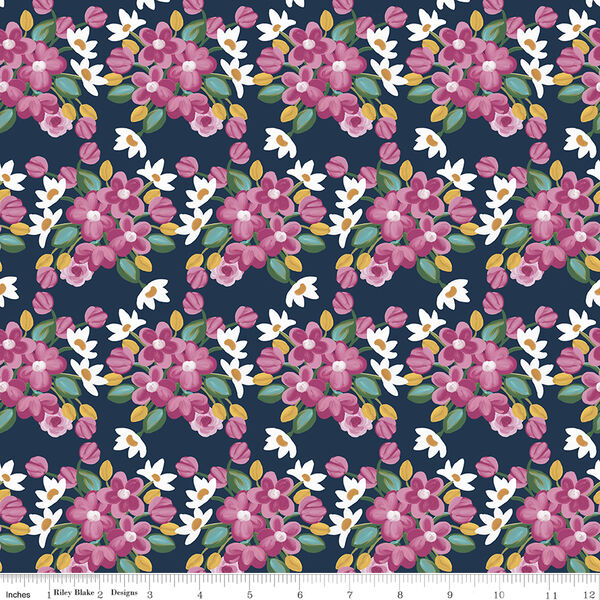 Flower Bunches in Night
