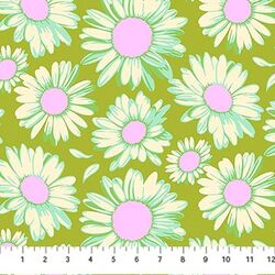 Sunshine Daisies in Olive