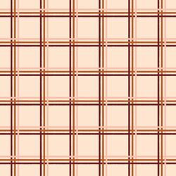 Sketched Plaid in Brown Sugar
