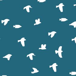 Flock Silhouette in Topaz