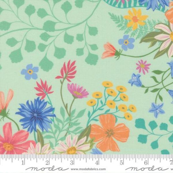 Misty Meadow in Aqua