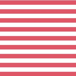 Horizontal Candy Stripe in Passion