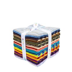 Expressions Batiks Elementals Fat Quarter Bundle in Get In Line