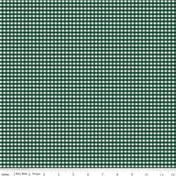 1/8" Gingham in Christmas Green