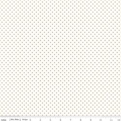 Swiss Dot in Gray on Le Crème