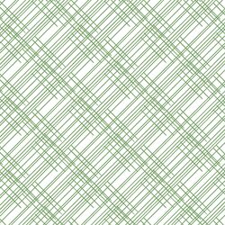 Thatched in Pistachio on White