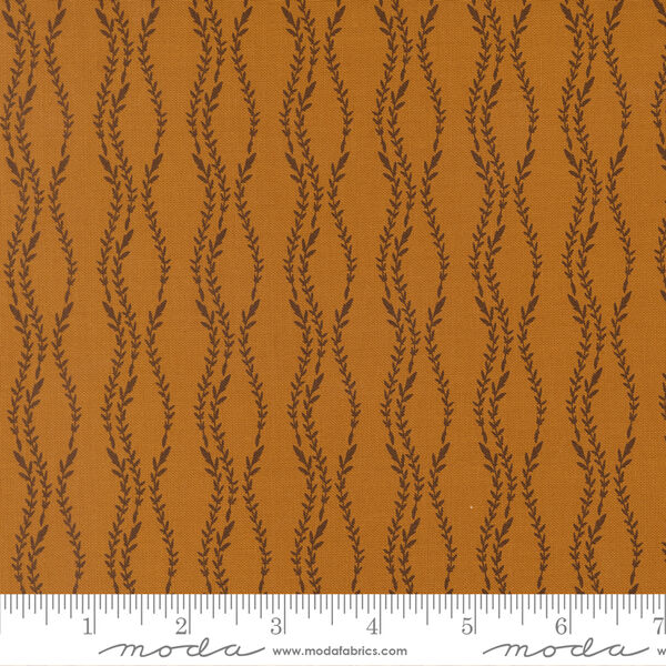 Vine Stripe in Caramel